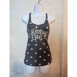 Country girl patriotic tank top small